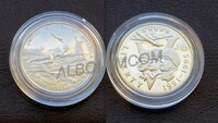 США 1/2 доллара (50 центов) 1995 год. 50 лет Победы во Второй Мировой. Пруф в капсуле.