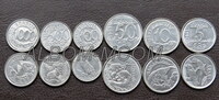 Бразилия набор из 6 монет. 1992-93 год. Животные. UNC