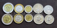 Кения 2005-2010 год.  Первый Президент Джомо Кениата. ( 5 монет).UNC