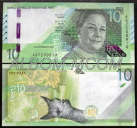Перу 10 солей 2022  (2025) год. Пресс. UNC