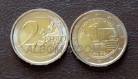 Италия 2 евро 2024 год. 250 лет финансовой гвардии. UNC